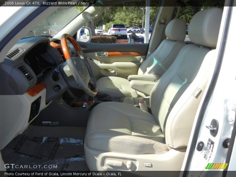 Blizzard White Pearl / Ivory 2006 Lexus GX 470