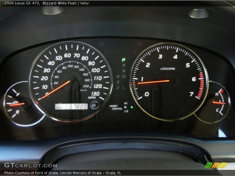 Blizzard White Pearl / Ivory 2006 Lexus GX 470