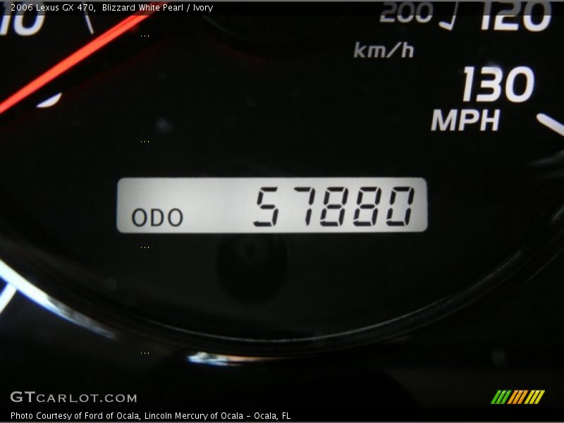 Blizzard White Pearl / Ivory 2006 Lexus GX 470