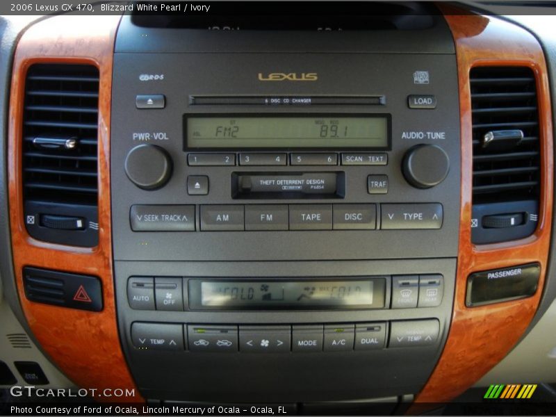 Blizzard White Pearl / Ivory 2006 Lexus GX 470