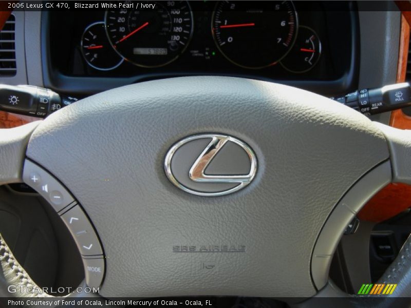 Blizzard White Pearl / Ivory 2006 Lexus GX 470