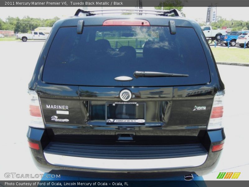 Tuxedo Black Metallic / Black 2011 Mercury Mariner Premier V6