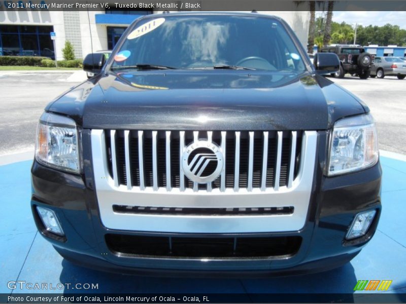 Tuxedo Black Metallic / Black 2011 Mercury Mariner Premier V6