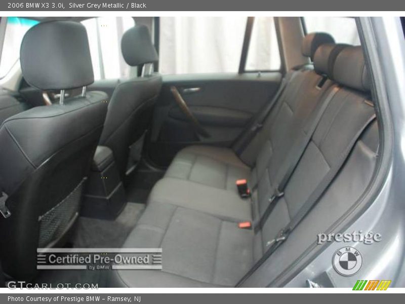 Silver Grey Metallic / Black 2006 BMW X3 3.0i