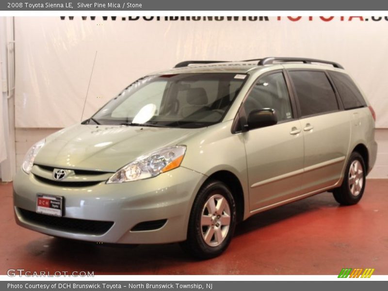 Silver Pine Mica / Stone 2008 Toyota Sienna LE