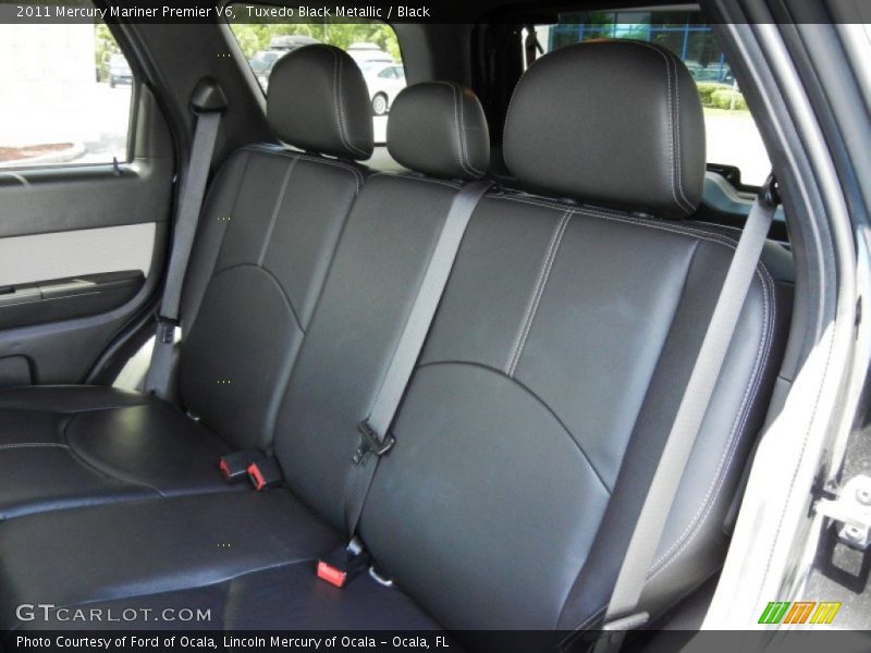Tuxedo Black Metallic / Black 2011 Mercury Mariner Premier V6