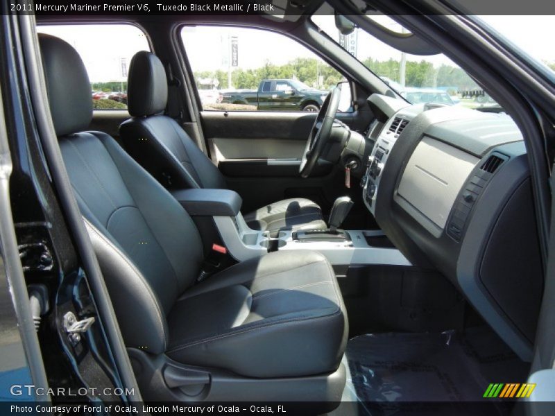 Tuxedo Black Metallic / Black 2011 Mercury Mariner Premier V6
