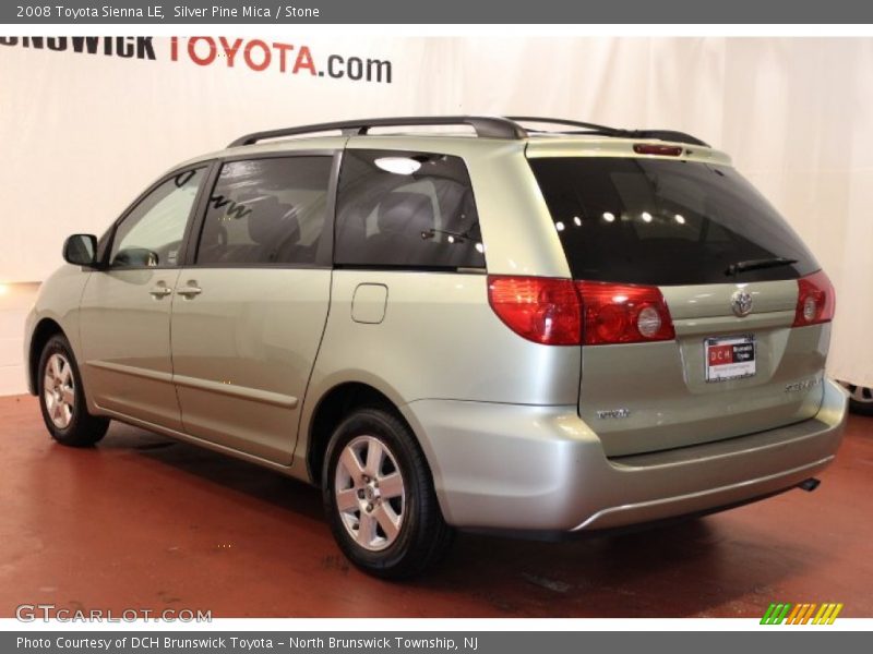 Silver Pine Mica / Stone 2008 Toyota Sienna LE