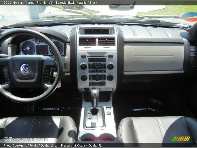 Tuxedo Black Metallic / Black 2011 Mercury Mariner Premier V6