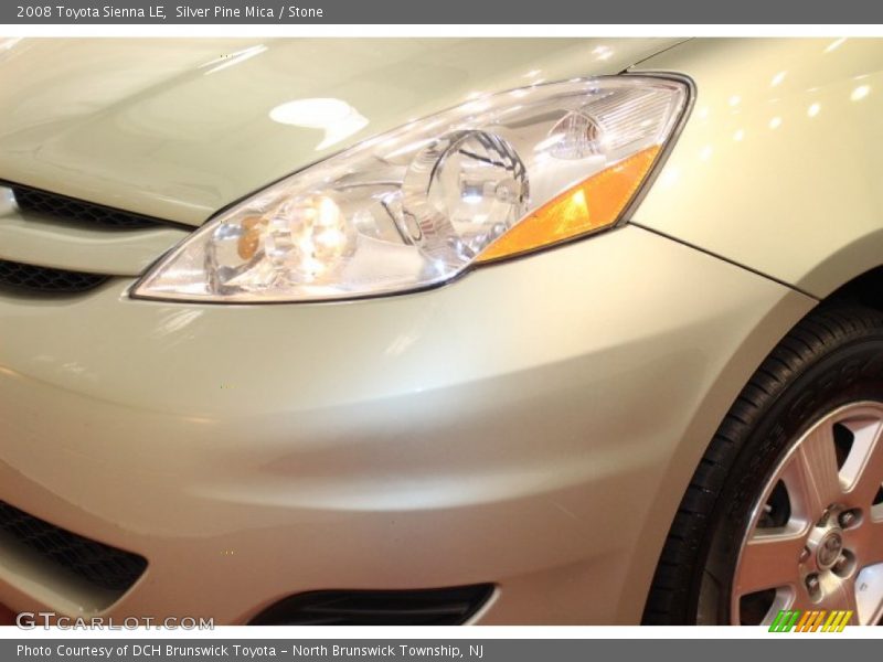 Silver Pine Mica / Stone 2008 Toyota Sienna LE