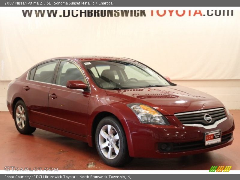 Sonoma Sunset Metallic / Charcoal 2007 Nissan Altima 2.5 SL