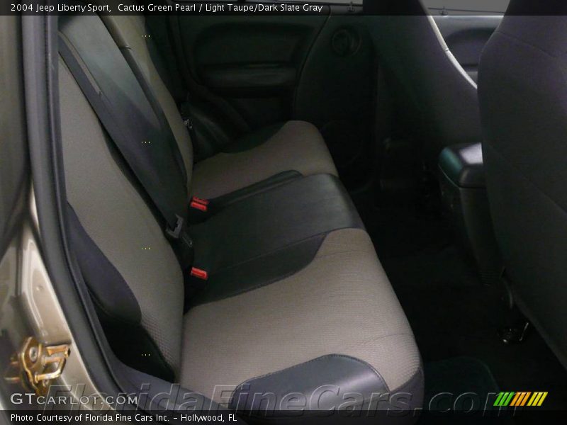 Cactus Green Pearl / Light Taupe/Dark Slate Gray 2004 Jeep Liberty Sport
