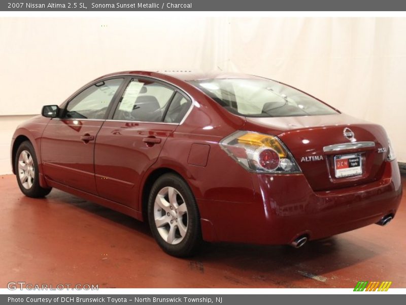 Sonoma Sunset Metallic / Charcoal 2007 Nissan Altima 2.5 SL