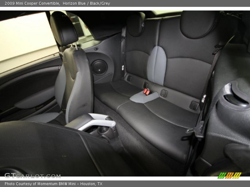 Horizon Blue / Black/Grey 2009 Mini Cooper Convertible