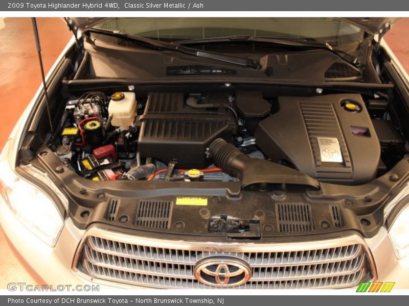 Classic Silver Metallic / Ash 2009 Toyota Highlander Hybrid 4WD