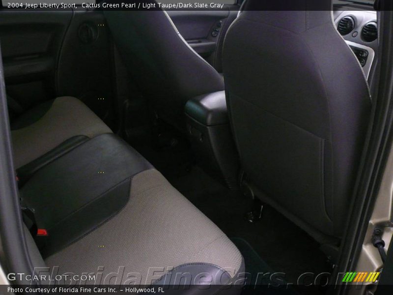 Cactus Green Pearl / Light Taupe/Dark Slate Gray 2004 Jeep Liberty Sport