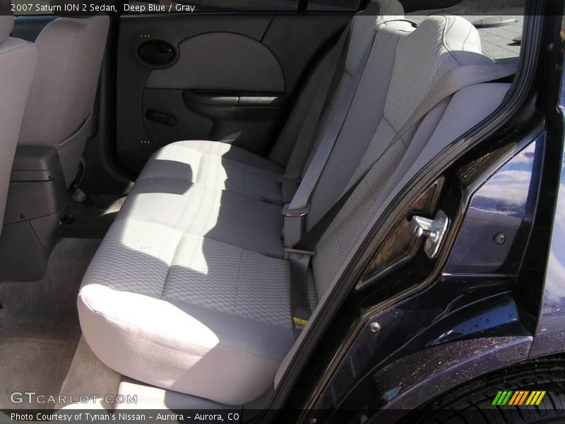 Deep Blue / Gray 2007 Saturn ION 2 Sedan