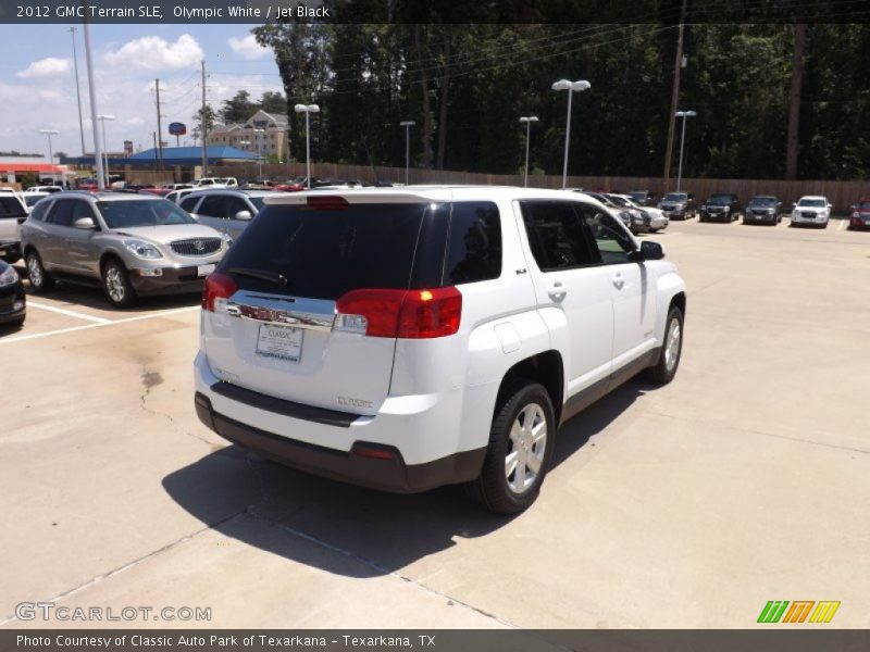 Olympic White / Jet Black 2012 GMC Terrain SLE