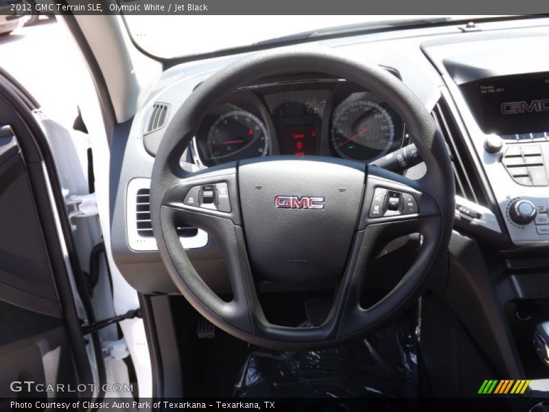 Olympic White / Jet Black 2012 GMC Terrain SLE