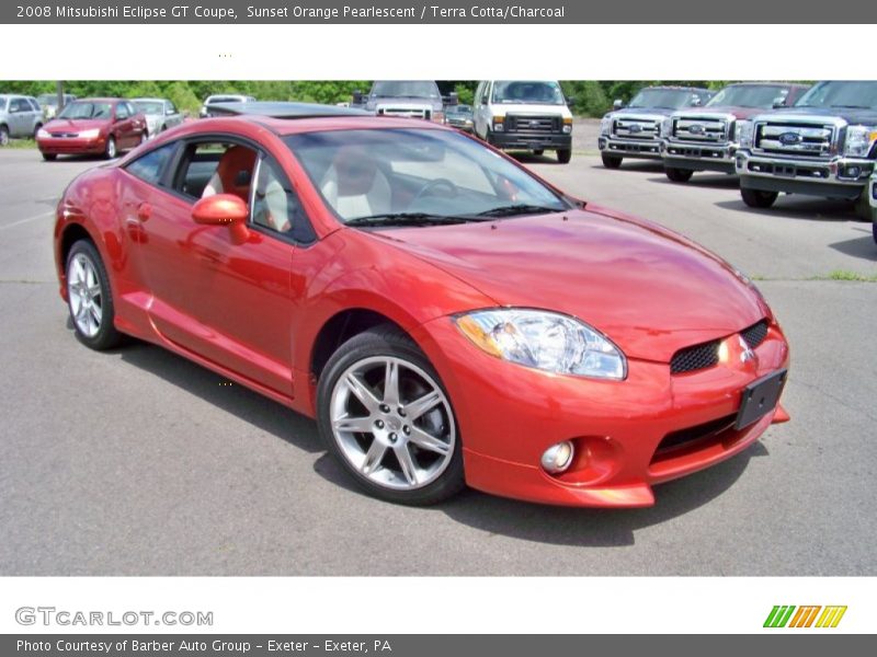 Front 3/4 View of 2008 Eclipse GT Coupe