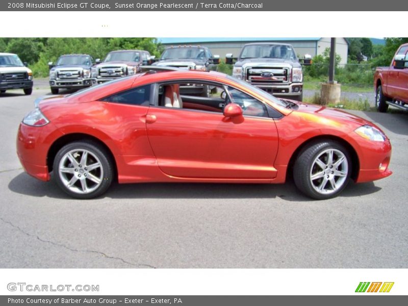  2008 Eclipse GT Coupe Sunset Orange Pearlescent