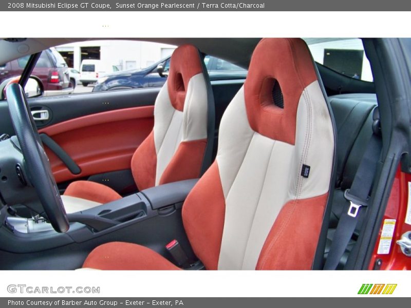Front Seat of 2008 Eclipse GT Coupe