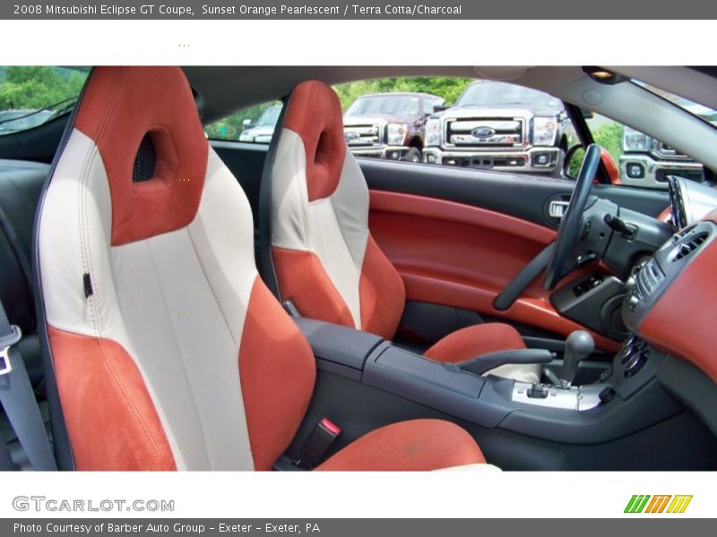  2008 Eclipse GT Coupe Terra Cotta/Charcoal Interior