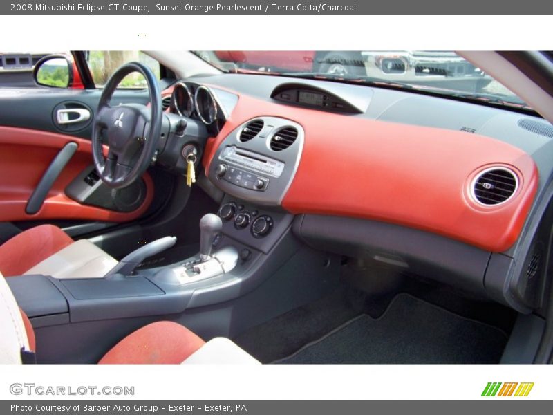 Dashboard of 2008 Eclipse GT Coupe