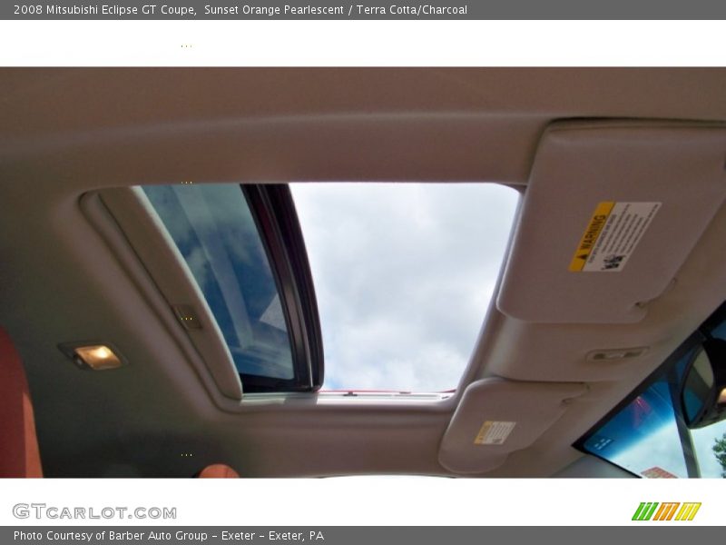 Sunset Orange Pearlescent / Terra Cotta/Charcoal 2008 Mitsubishi Eclipse GT Coupe