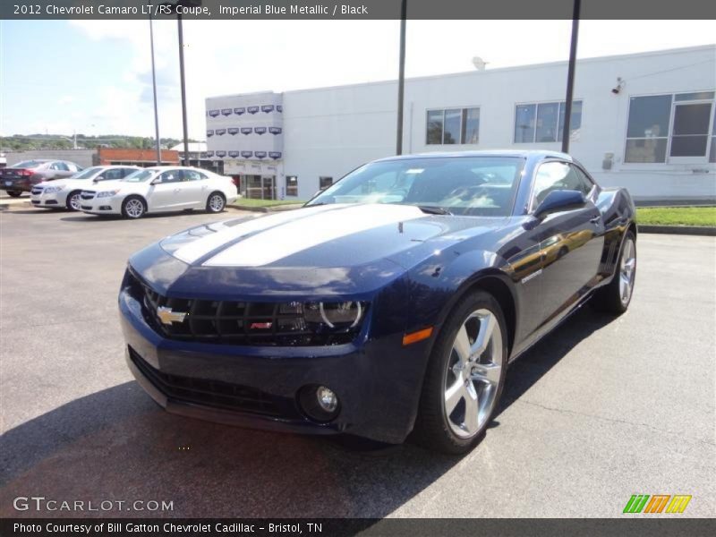 Imperial Blue Metallic / Black 2012 Chevrolet Camaro LT/RS Coupe