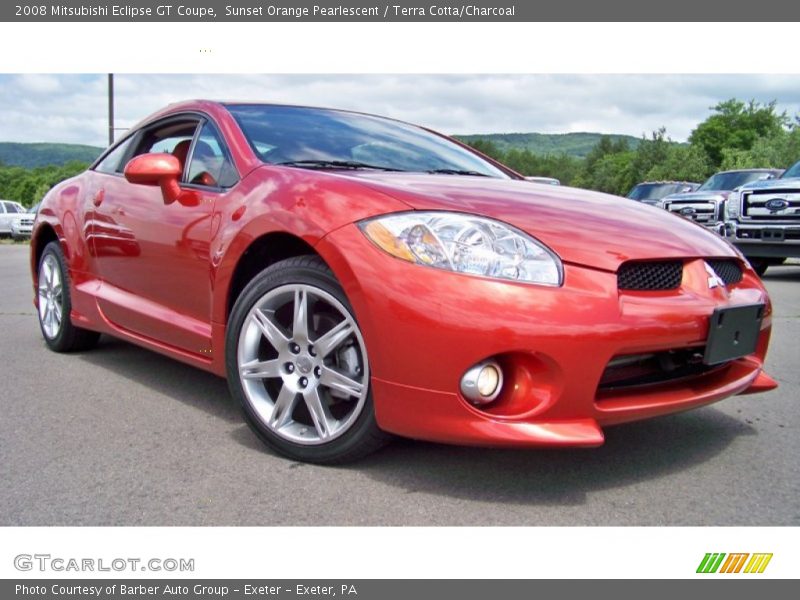 Front 3/4 View of 2008 Eclipse GT Coupe