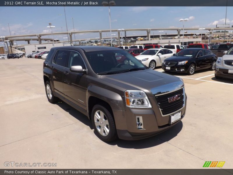 Mocha Steel Metallic / Jet Black 2012 GMC Terrain SLE