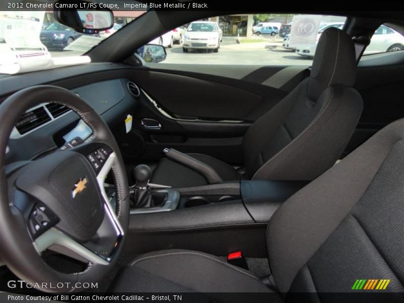 Imperial Blue Metallic / Black 2012 Chevrolet Camaro LT/RS Coupe