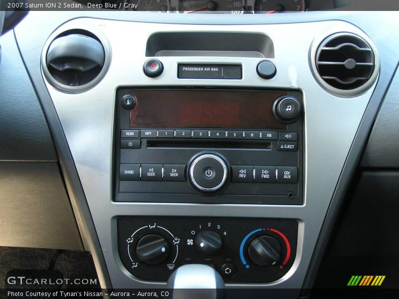 Deep Blue / Gray 2007 Saturn ION 2 Sedan