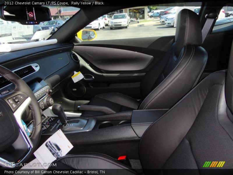 Rally Yellow / Black 2012 Chevrolet Camaro LT/RS Coupe