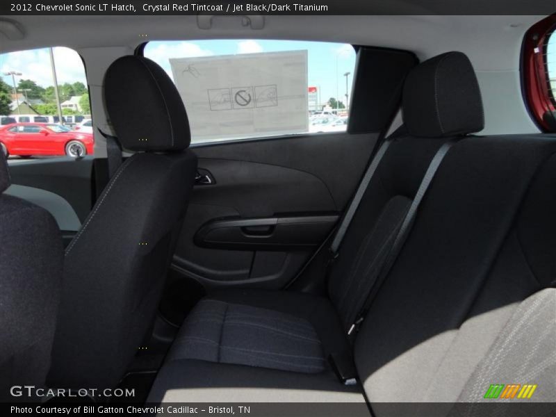 Crystal Red Tintcoat / Jet Black/Dark Titanium 2012 Chevrolet Sonic LT Hatch