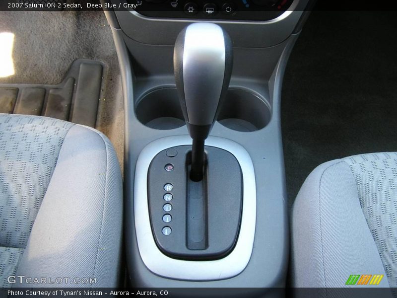 Deep Blue / Gray 2007 Saturn ION 2 Sedan