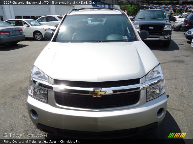 Silverstone Metallic / Dark Gray 2007 Chevrolet Equinox LS AWD
