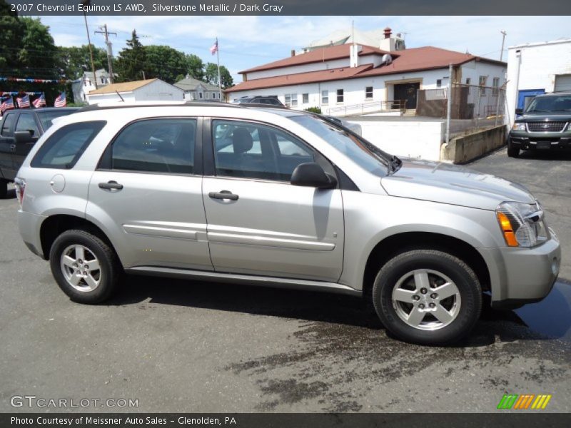 Silverstone Metallic / Dark Gray 2007 Chevrolet Equinox LS AWD