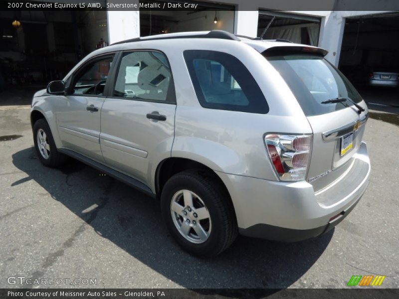 Silverstone Metallic / Dark Gray 2007 Chevrolet Equinox LS AWD