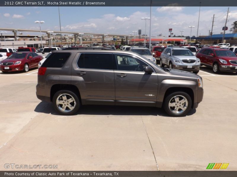 Mocha Steel Metallic / Brownstone 2012 GMC Terrain SLT