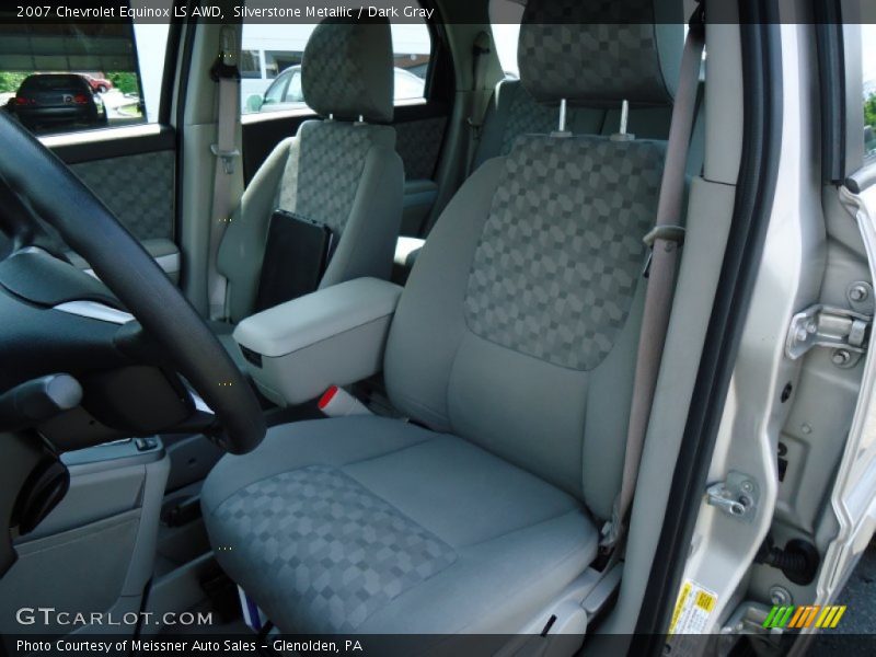 Silverstone Metallic / Dark Gray 2007 Chevrolet Equinox LS AWD