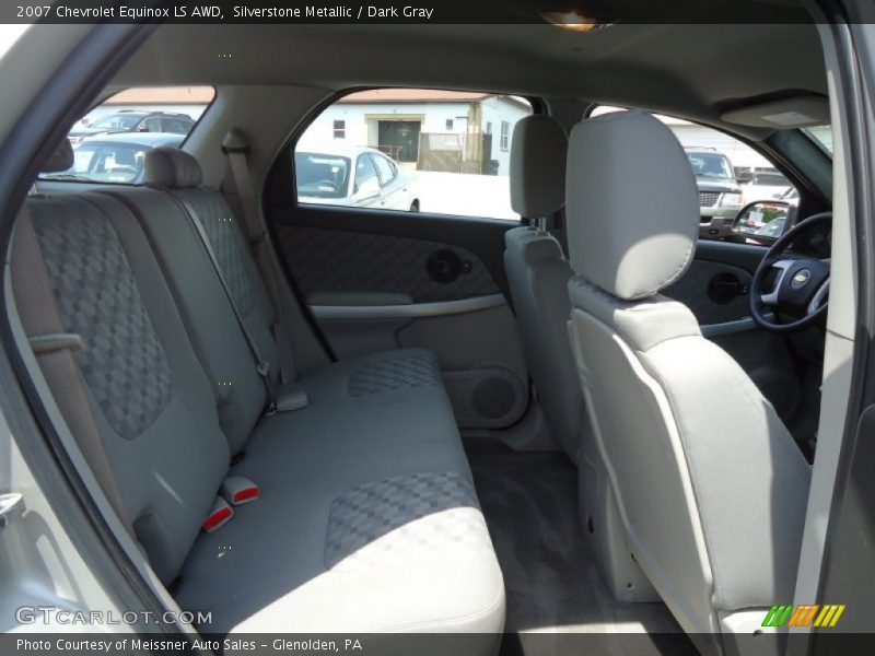 Silverstone Metallic / Dark Gray 2007 Chevrolet Equinox LS AWD