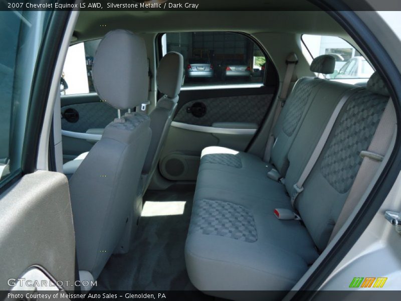 Silverstone Metallic / Dark Gray 2007 Chevrolet Equinox LS AWD