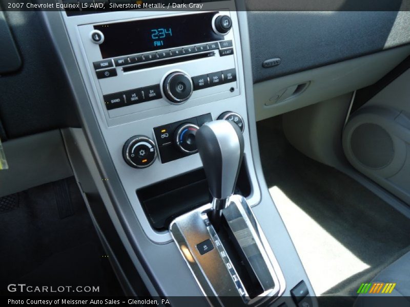 Silverstone Metallic / Dark Gray 2007 Chevrolet Equinox LS AWD