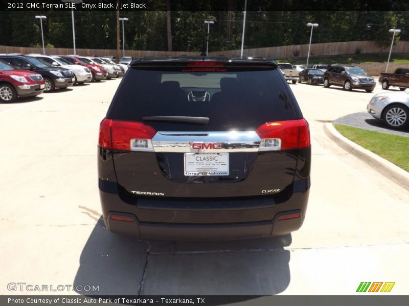 Onyx Black / Jet Black 2012 GMC Terrain SLE