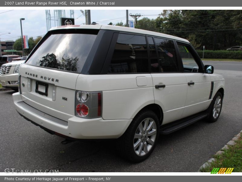 Chawton White / Charcoal 2007 Land Rover Range Rover HSE