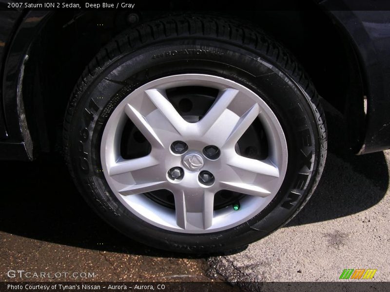 Deep Blue / Gray 2007 Saturn ION 2 Sedan