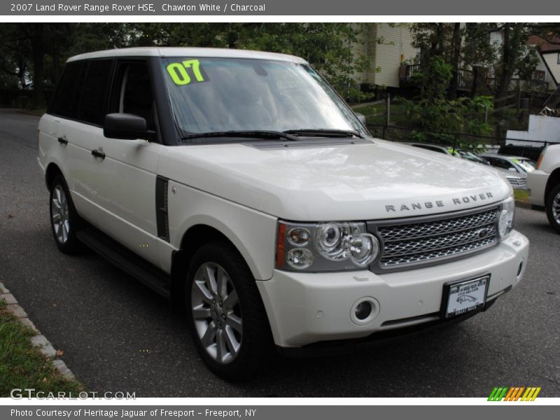 Chawton White / Charcoal 2007 Land Rover Range Rover HSE