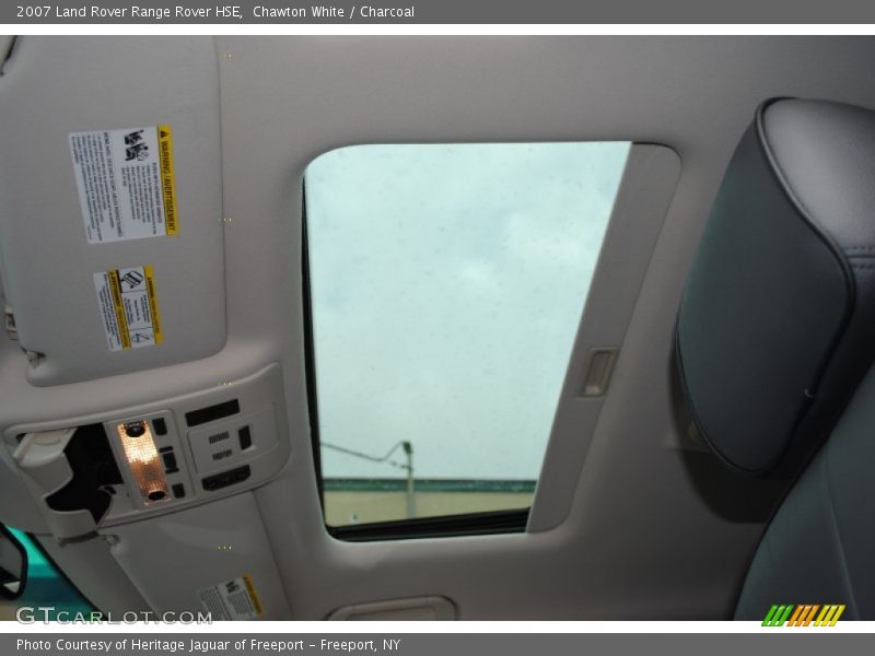 Chawton White / Charcoal 2007 Land Rover Range Rover HSE
